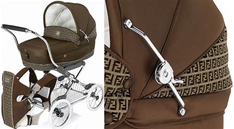 fendi inglesina baby pram and baby carrier|fendi stroller saks.